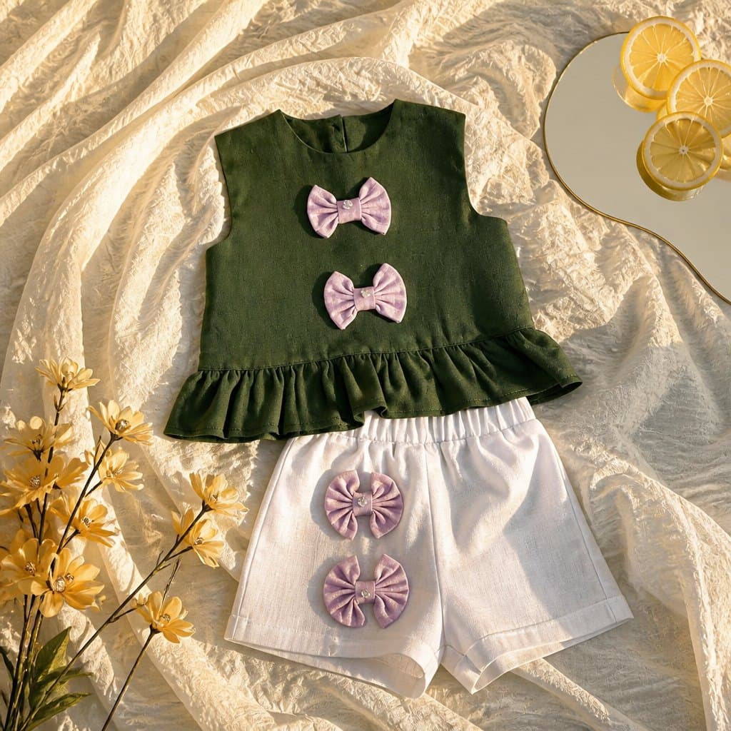 Conjunto Patio extendido junto a limones y flores amarillas